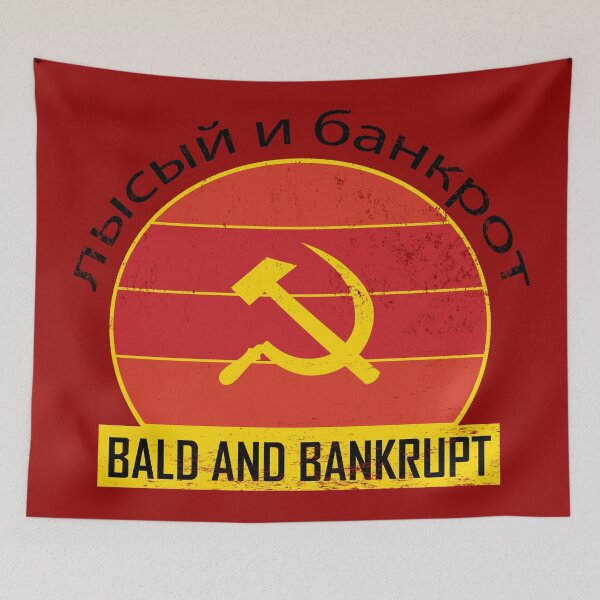 Item preview, Bald And Bankrupt Russia Logo Vintage designed and sold by denisseinfeld.