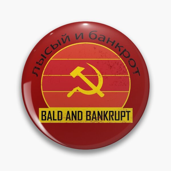 Item preview, Bald And Bankrupt Russia Logo Vintage designed and sold by denisseinfeld.