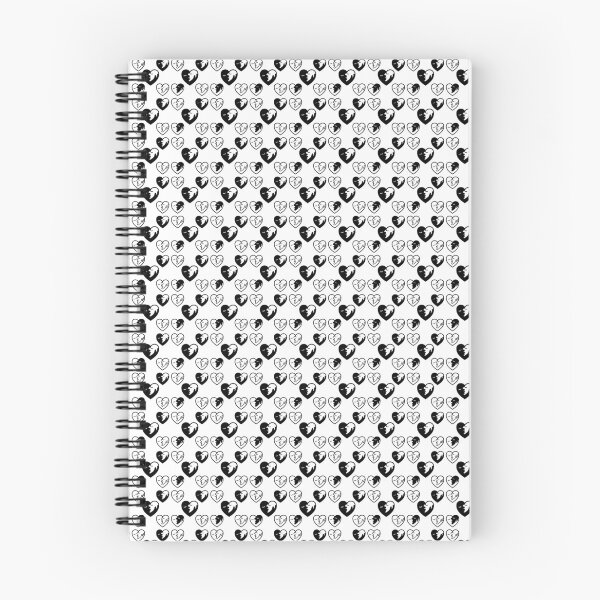 Item preview, Black and white heart multiple print designed and sold by Peppa27.