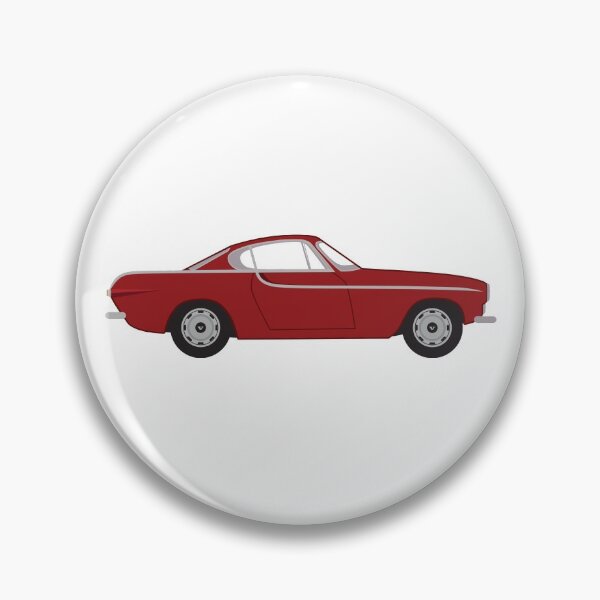 Artikelvorschau, Roter Volvo P1800 entworfen und verkauft von PMOTPD.