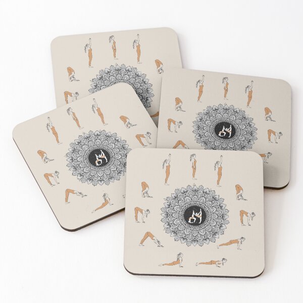 Item preview, Sun salutation Mandala designed and sold by sierratruong.