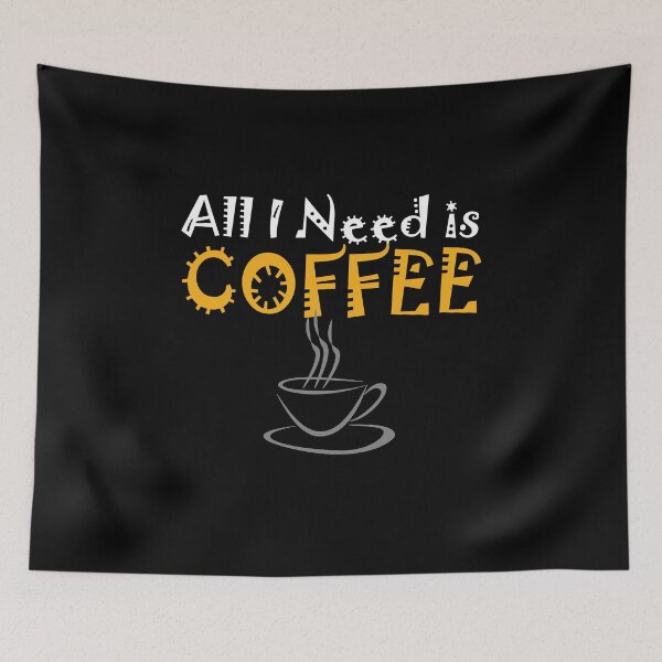 Item preview, All I Need is Coffee - coffee lover friendship day gift  designed and sold by amedo14.