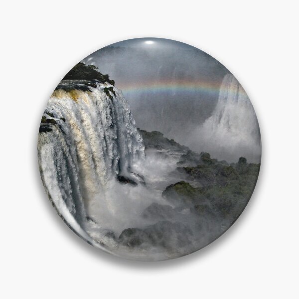 Item preview, Iguazu Iguassu Waterfall Aerial Landscape Rainbow Scenery, Brazil Argentina designed and sold by worldways.