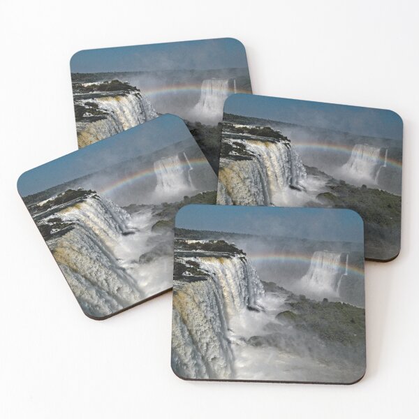 Item preview, Iguazu Iguassu Waterfall Aerial Landscape Rainbow Scenery, Brazil Argentina designed and sold by worldways.