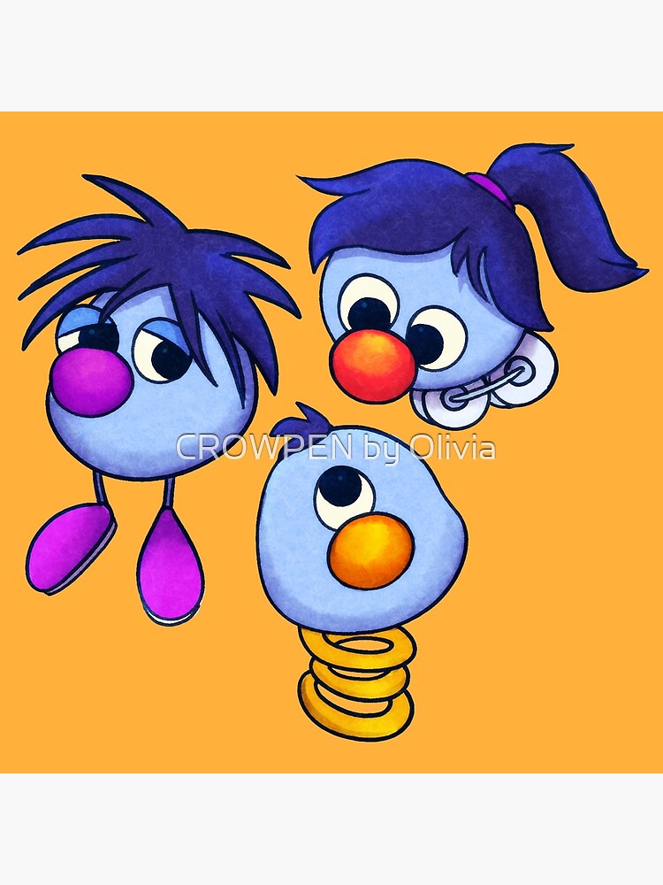 "Zoombinis" Poster for Sale by artvarkarts Redbubble