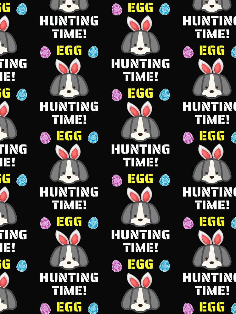 Thumbnail 3 of 3, Scarf, Egg Hunting Time designed and sold by SharpThreadZ.