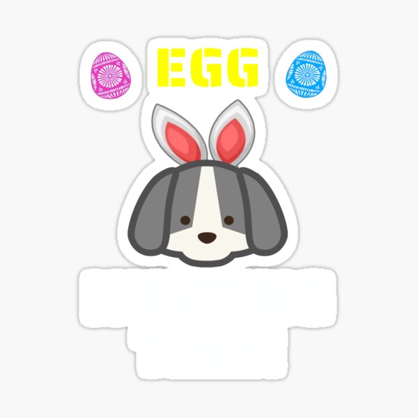 Item preview, Egg Hunting Time designed and sold by SharpThreadZ.