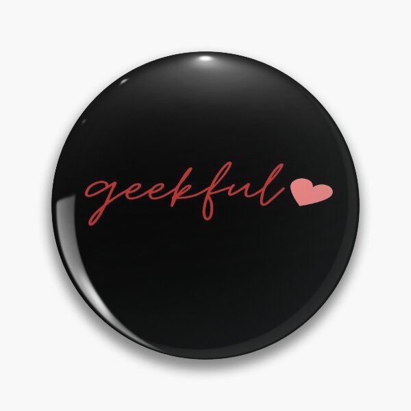 Item preview, Cute Geekful Heart  | YES I'M A GEEK  designed and sold by Le Plus Three.