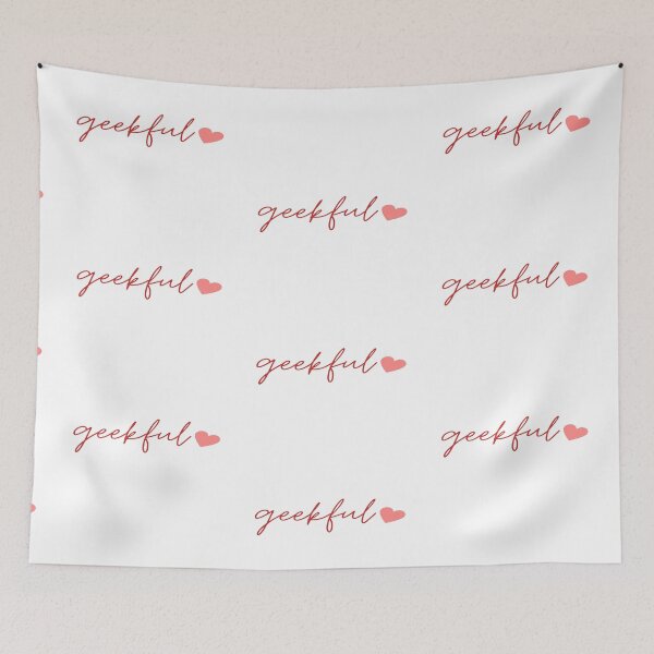 Item preview, Cute Geekful Heart  | YES I'M A GEEK  designed and sold by Le Plus Three.