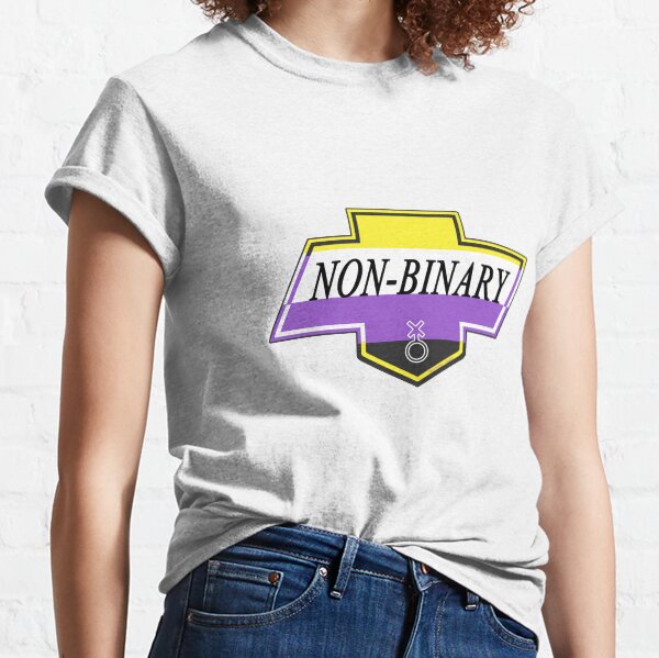 Non Binary (Identity Badge) Classic T-Shirt