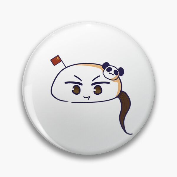 Item preview, aph mochi china sticker designed and sold by Miles (monkey mode).