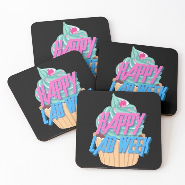 Item preview, HAPPY LAB WEEK CUPCAKE MEDICAL LABORATORY SCIENTIST  designed and sold by Hippiesole.