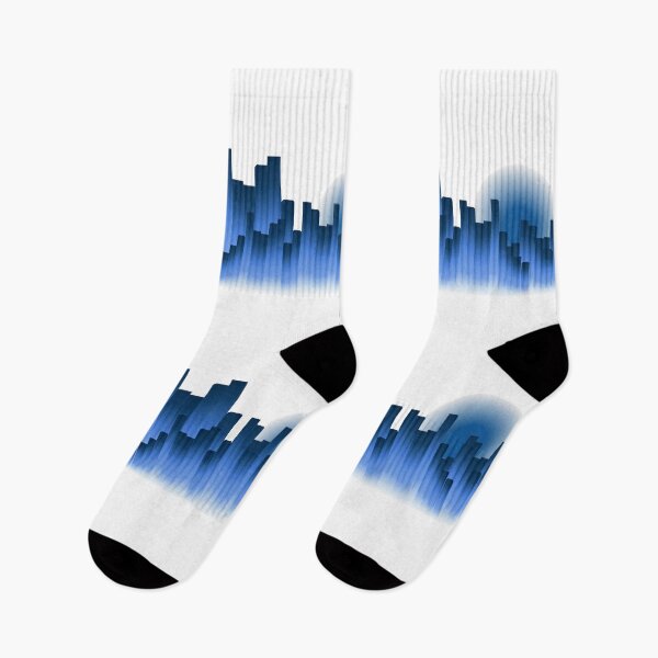 Aperçu de l'œuvre Skyline de nuit dégradé créée et vendue par ArtsyDesigns8.