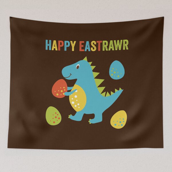 Item preview, Happy Easterawr Cute T-Rex Tyrannosaurus Fun Easter Egg Hunt designed and sold by gkao.