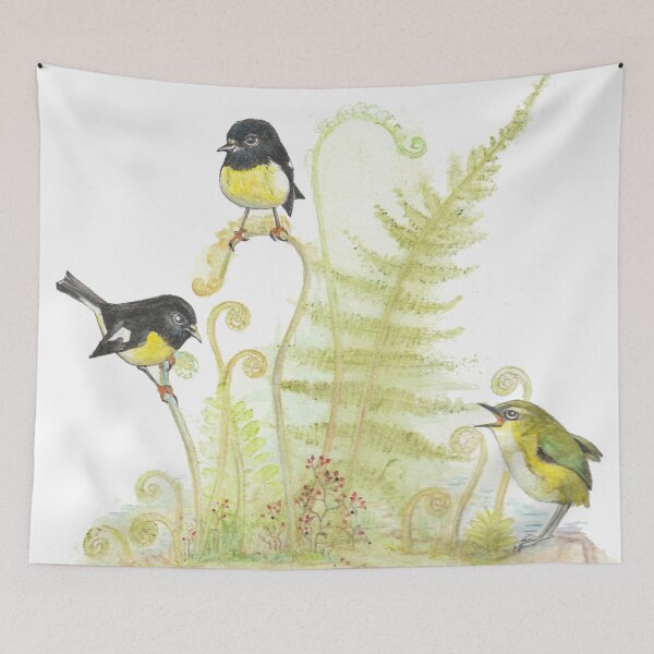 Item preview, Tomtits with Rifleman designed and sold by Linda Bassett.