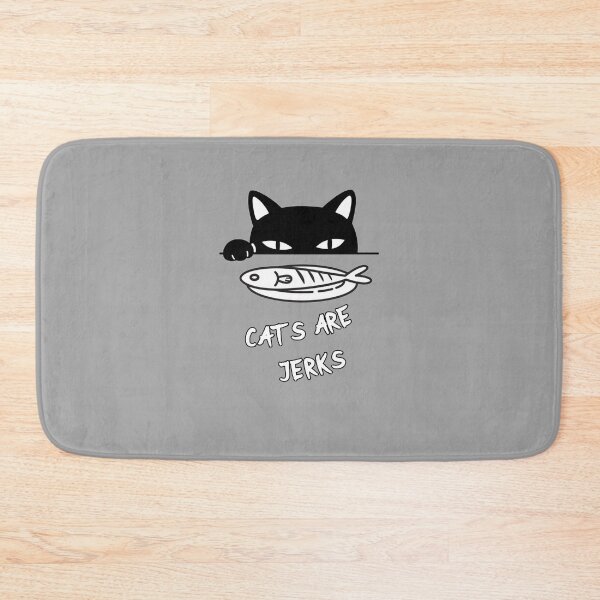 Item preview, Cats Are Jerks designed and sold by Zachariahs' Odd Shop.