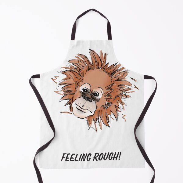 Item preview, "Feeling Rough" Orangutan designed and sold by RRSsketch.