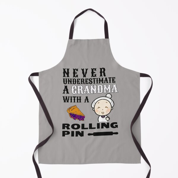 Item preview, Never Underestimate A Grandma With A Rolling Pin designed and sold by SharpThreadZ.