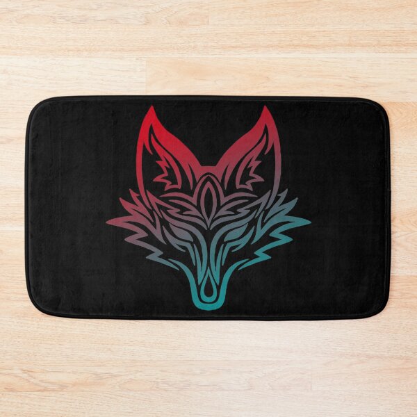 Item preview, Copy of Tribal Fox Head - Pink & Green designed and sold by Katrina Montgomery.