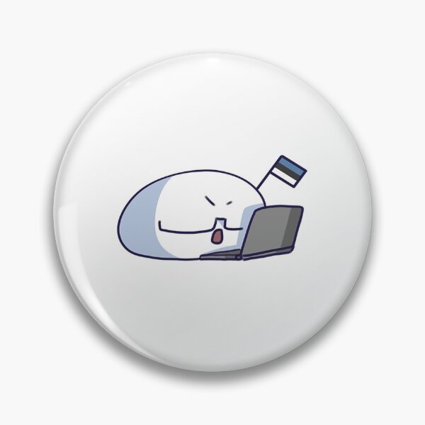 Item preview, aph mochi estonia sticker designed and sold by Miles (monkey mode).