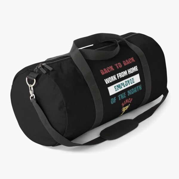 Item preview, Back To Back Work From Home Employee of The Month - Funny Saying designed and sold by NSTeeDesign.