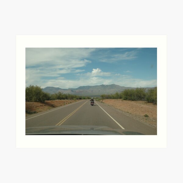Arizona State Highway 88 Art Print