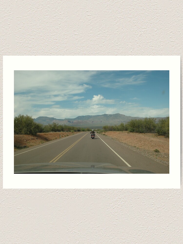 Alternate view of Arizona State Highway 88 Art Print