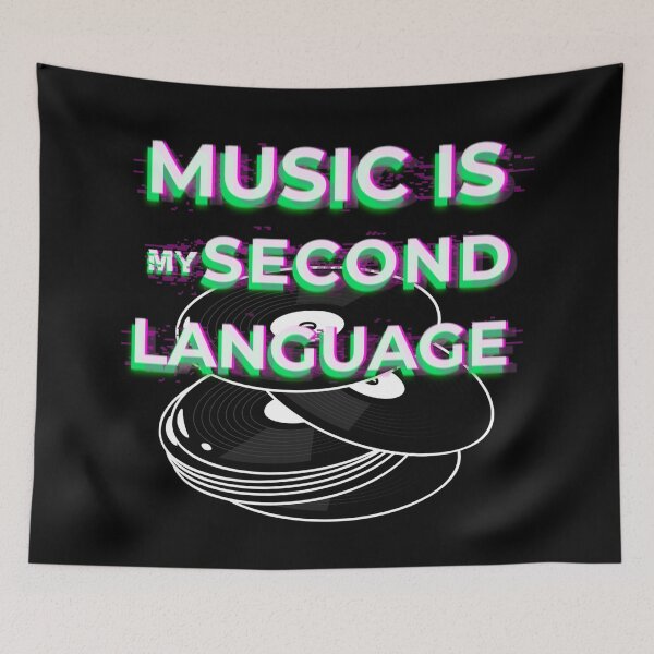 Item preview, Music Is My Second Language Record Collector Musiclover Musiclovers Musican designed and sold by KLINESTORE.
