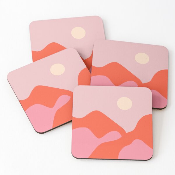 Item preview, Minimal Desert Sky Pink designed and sold by WildeandCo.