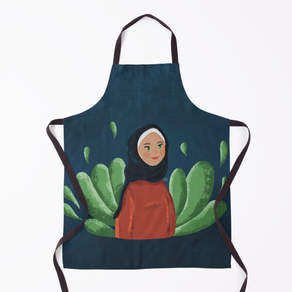 Artikelvorschau, grünäugiger Hijabi entworfen und verkauft von MassaAwadArt.