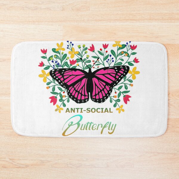 Item preview, Funny Antisocial Butterfly designed and sold by Perlashop1.