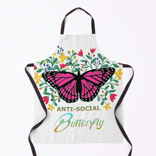 Item preview, Funny Antisocial Butterfly designed and sold by Perlashop1.