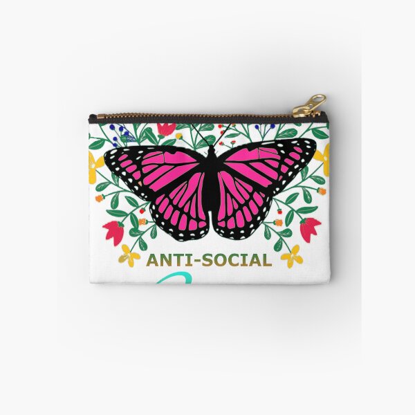 Item preview, Funny Antisocial Butterfly designed and sold by Perlashop1.