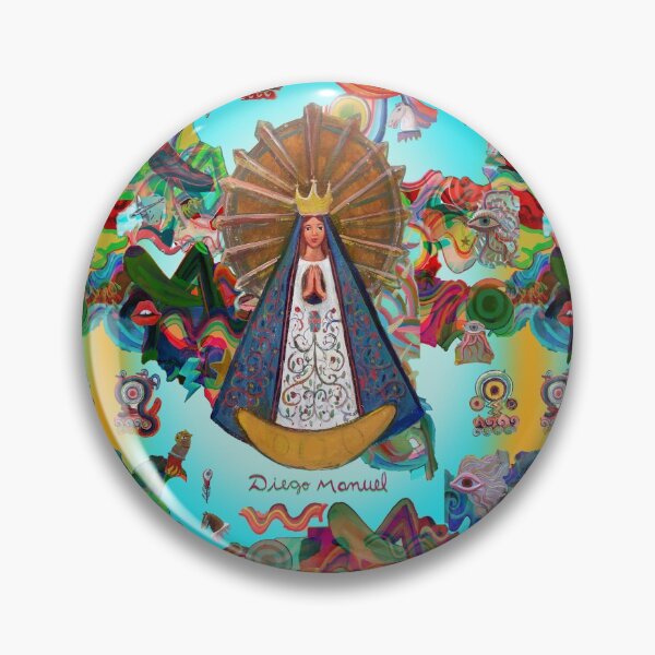 Item preview, Virgin of Lujan and graffitis designed and sold by Diego Manuel Rodriguez.