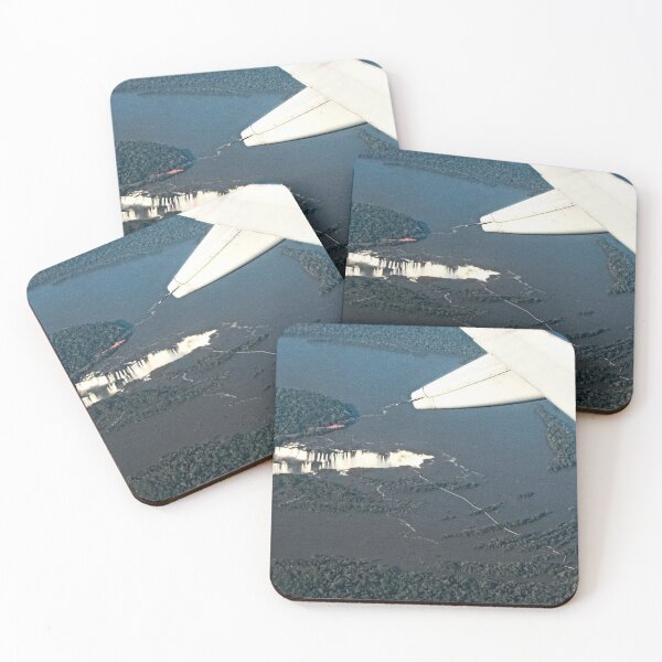 Item preview, Iguazu Iguassu River Waterfall Landscape from Plane Brazil Argentina designed and sold by worldways.