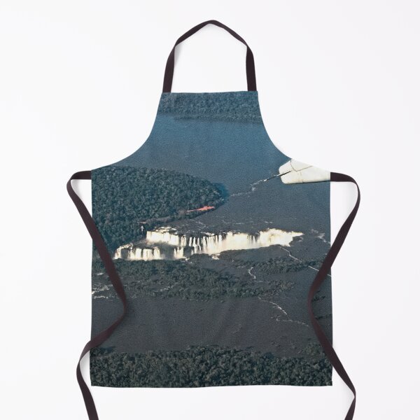 Item preview, Iguazu Iguassu River Waterfall Landscape from Plane Brazil Argentina designed and sold by worldways.