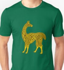 Celtic Llama Unisex T-Shirt