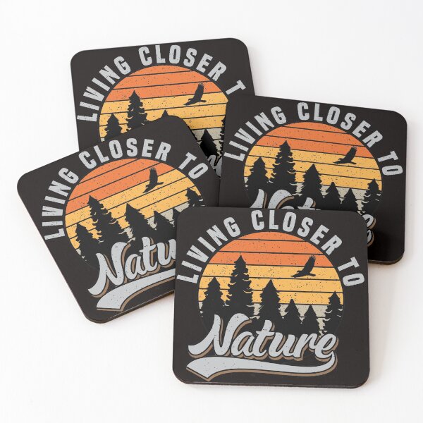 Item preview, Living Closer To Nature Vintage Typography designed and sold by OnlyPrint20.