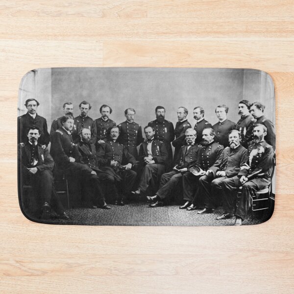 Item preview, General Sherman And His Staff - 1865 designed and sold by warishellstore.