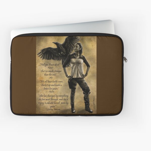 Raven Stay Strong 3 Laptop Sleeve