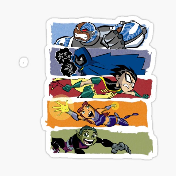Teen Titans Sticker