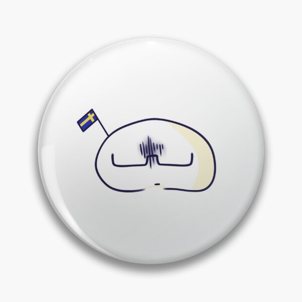 Item preview, aph mochi sweden sticker designed and sold by Miles (monkey mode).