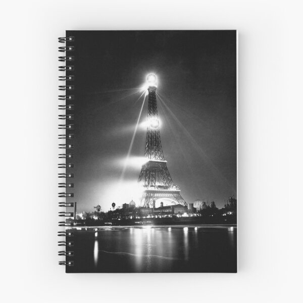 Item preview, Eiffel Tower At Night - Paris Exposition 1889 designed and sold by warishellstore.