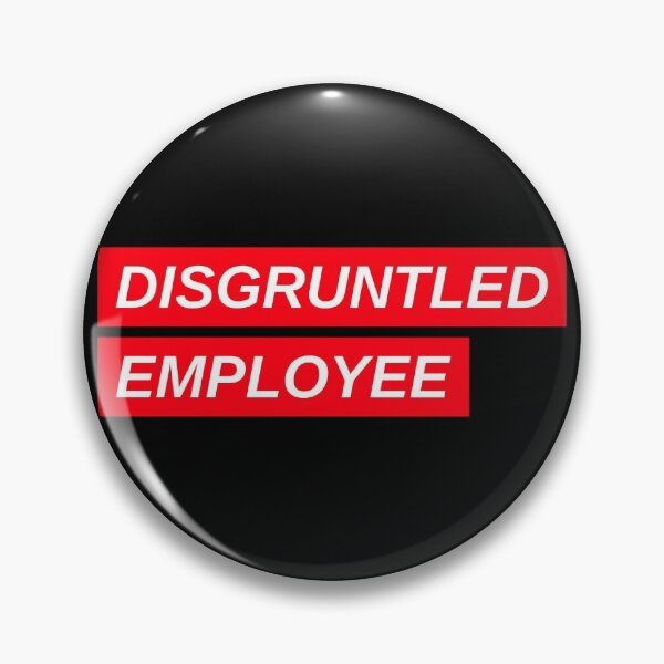Item preview, Combative Disgruntled Employee, quiet quitting designed and sold by SuperiorPrints.
