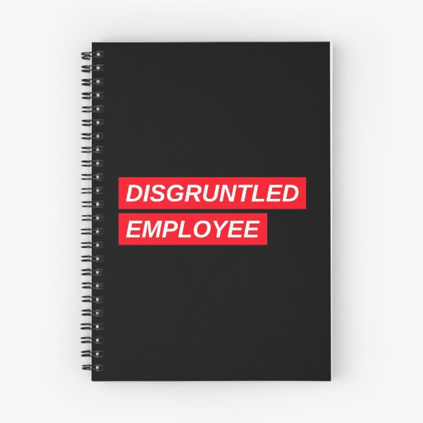 Item preview, Combative Disgruntled Employee, quiet quitting designed and sold by SuperiorPrints.