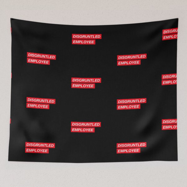 Item preview, Combative Disgruntled Employee, quiet quitting designed and sold by SuperiorPrints.
