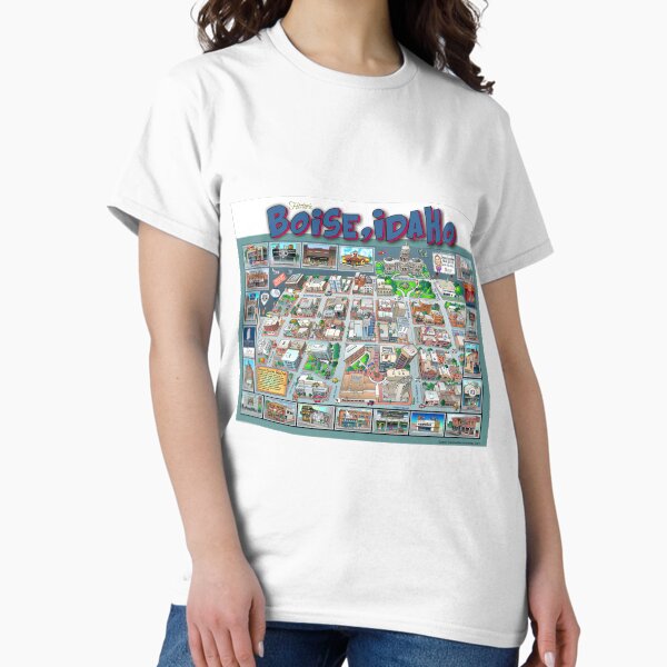 Item preview, Downtown Boise designed and sold by Jon Hanley.
