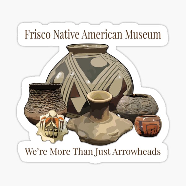 Native American Pottery Sticker