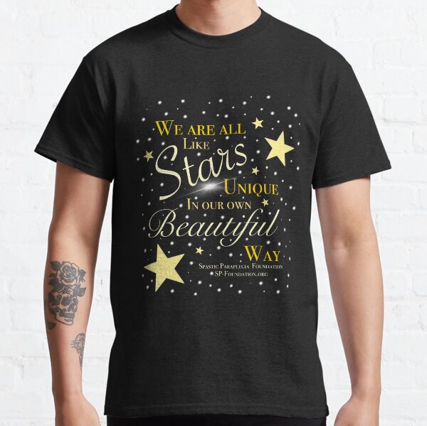 Vista previa del artículo con la obra «"Todos somos como estrellas ..."», diseñado y vendido por Spastic Paraplegia.