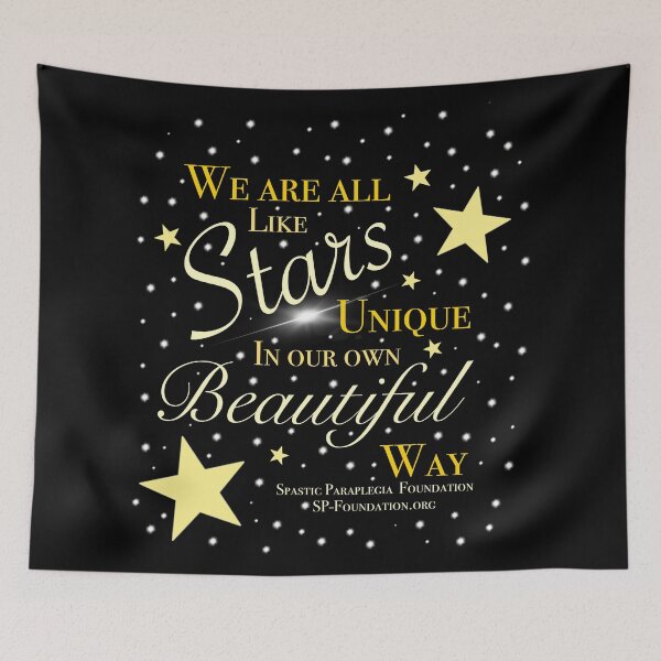 Item preview, “We Are All Like Stars...” designed and sold by Spastic Paraplegia.